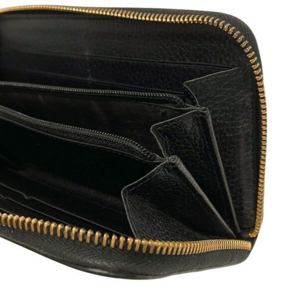 Gucci Leather Interlocking G Zip Wallet - Picture 6 of 6